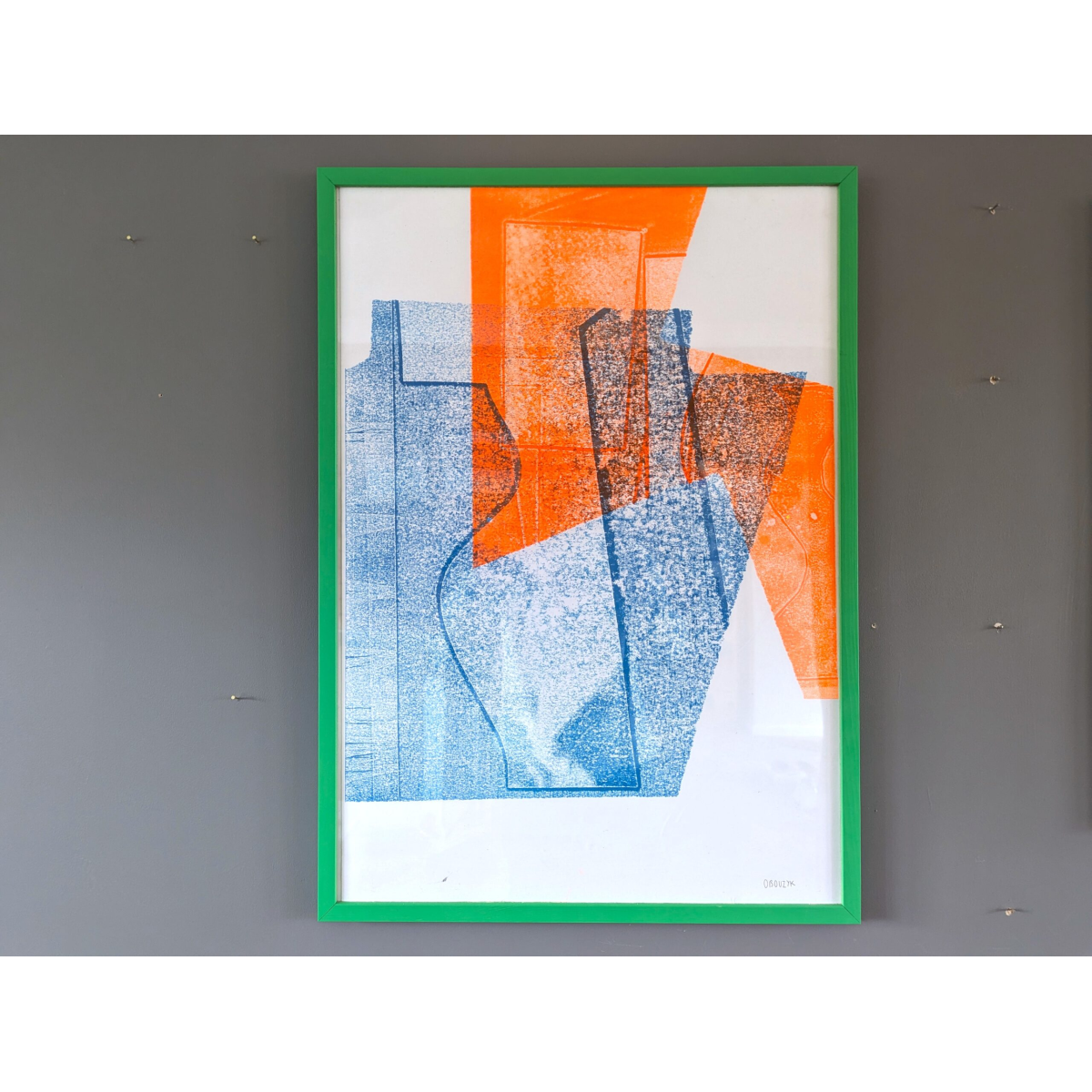 All the Angles Monoprint