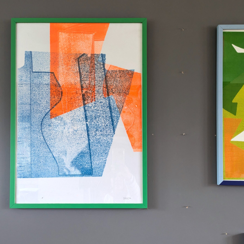 All the Angles Monoprint