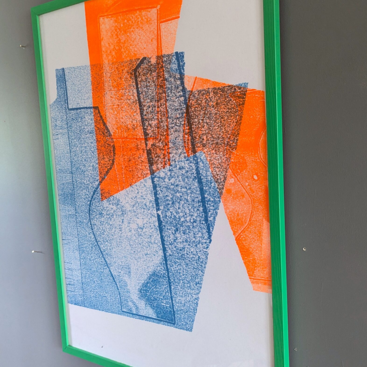 All the Angles Monoprint