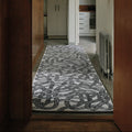 Albers Hantufted Grey Wool Runner | Small | Designed by Anni Albers
