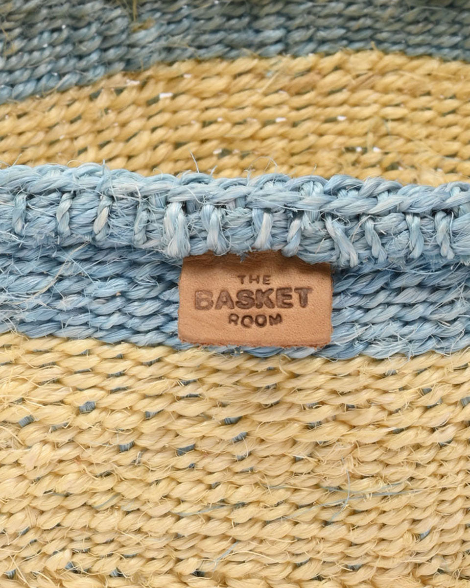 AJILI: Blue & Yellow Bread Basket