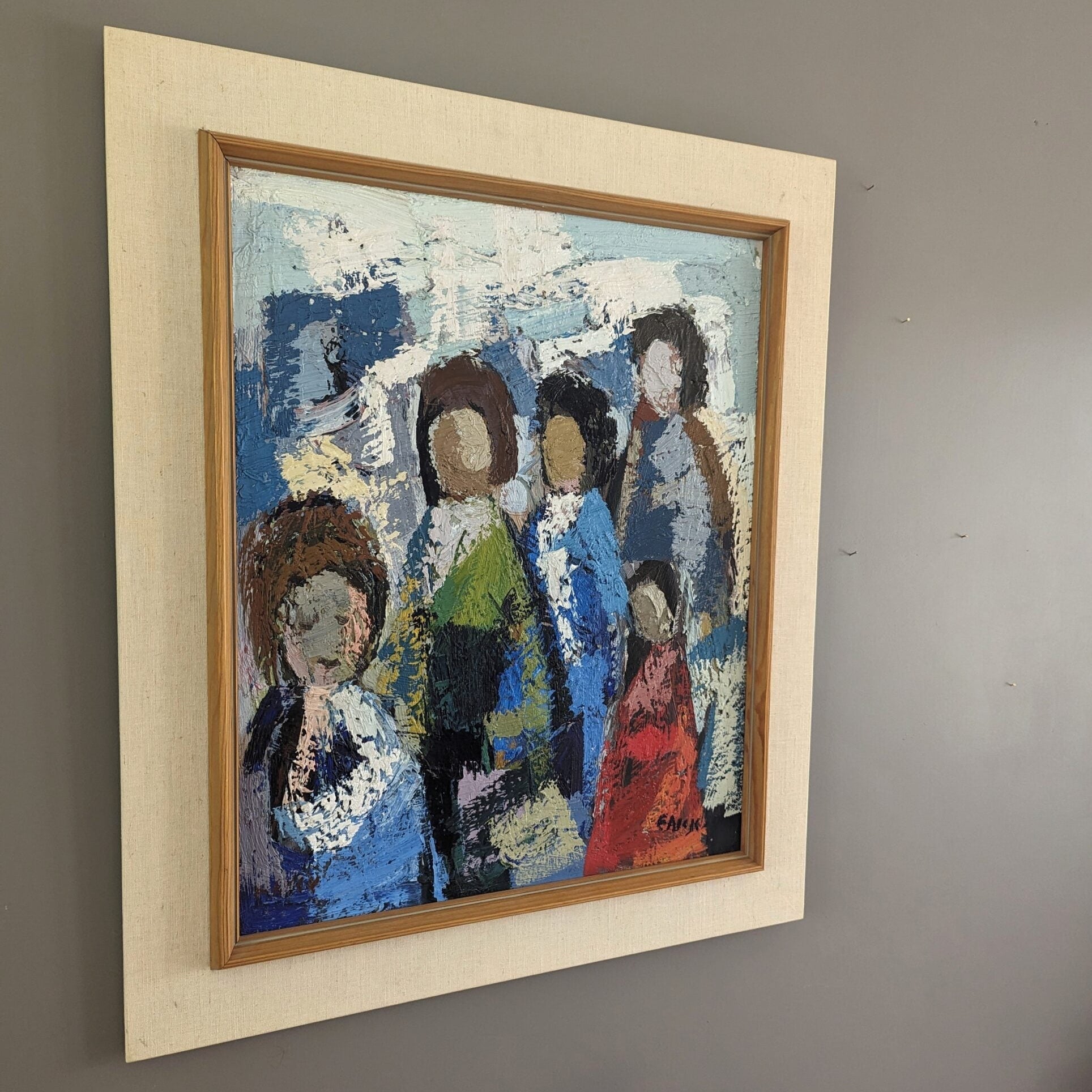 All at Once Oil Painting