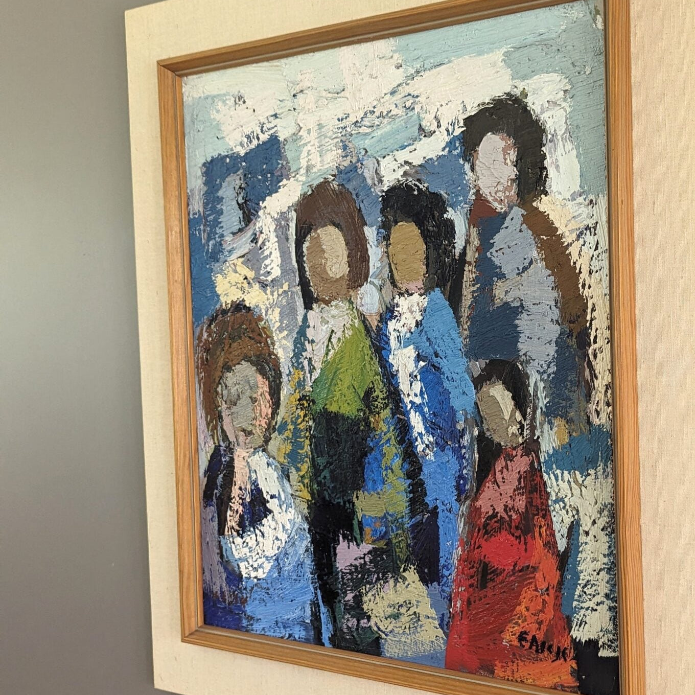 All at Once Oil Painting