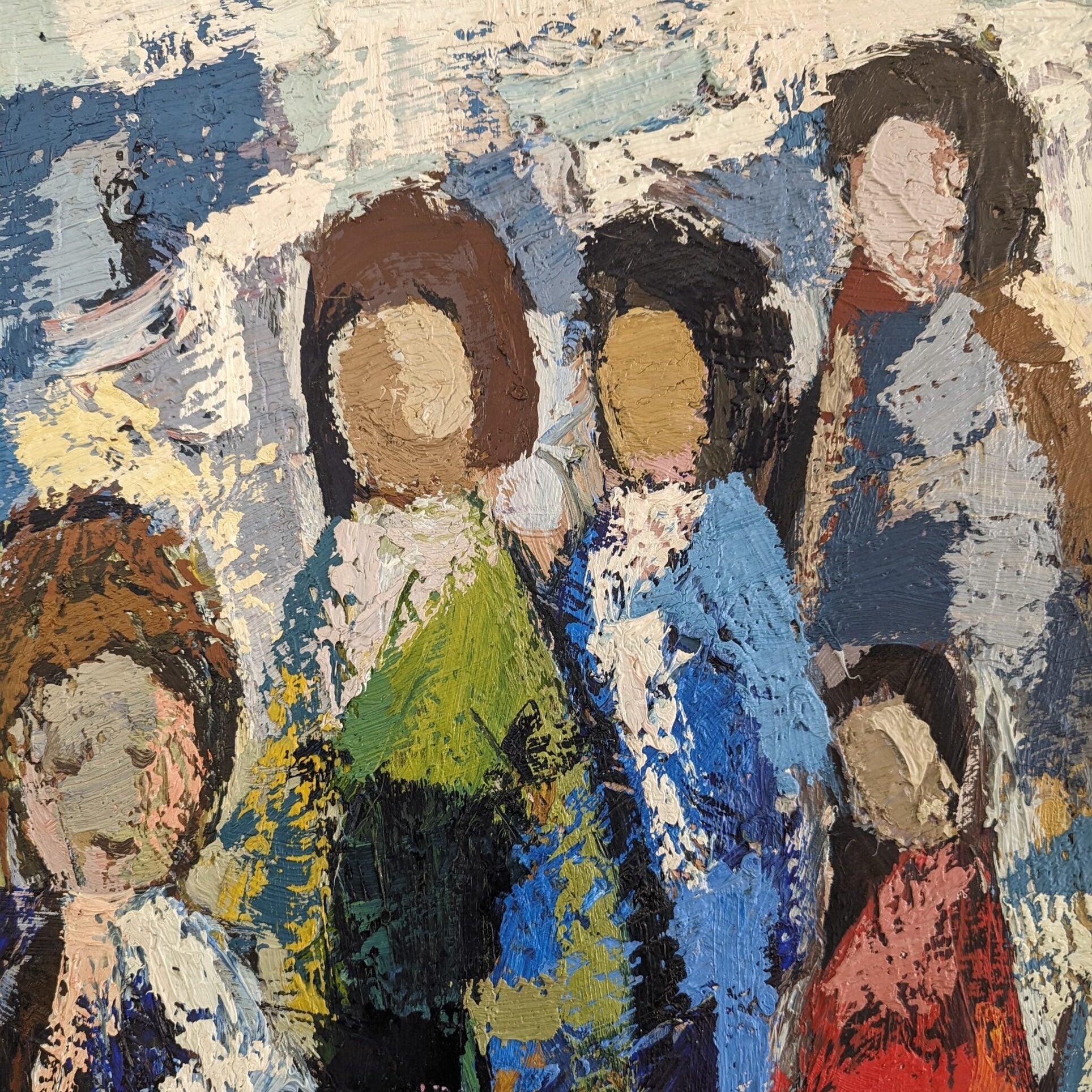 All at Once Oil Painting