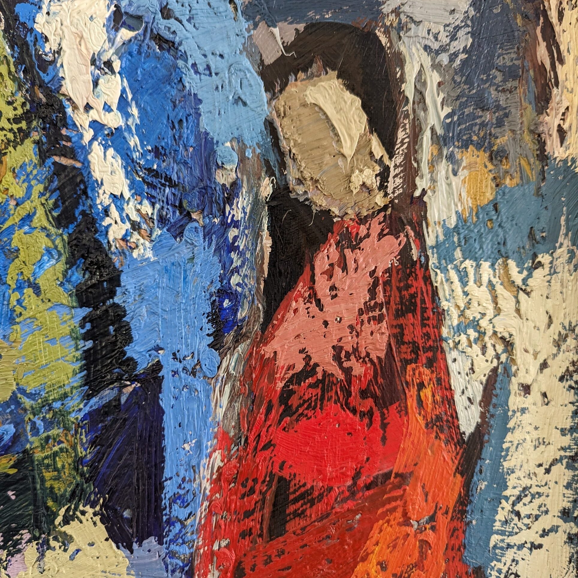 All at Once Oil Painting