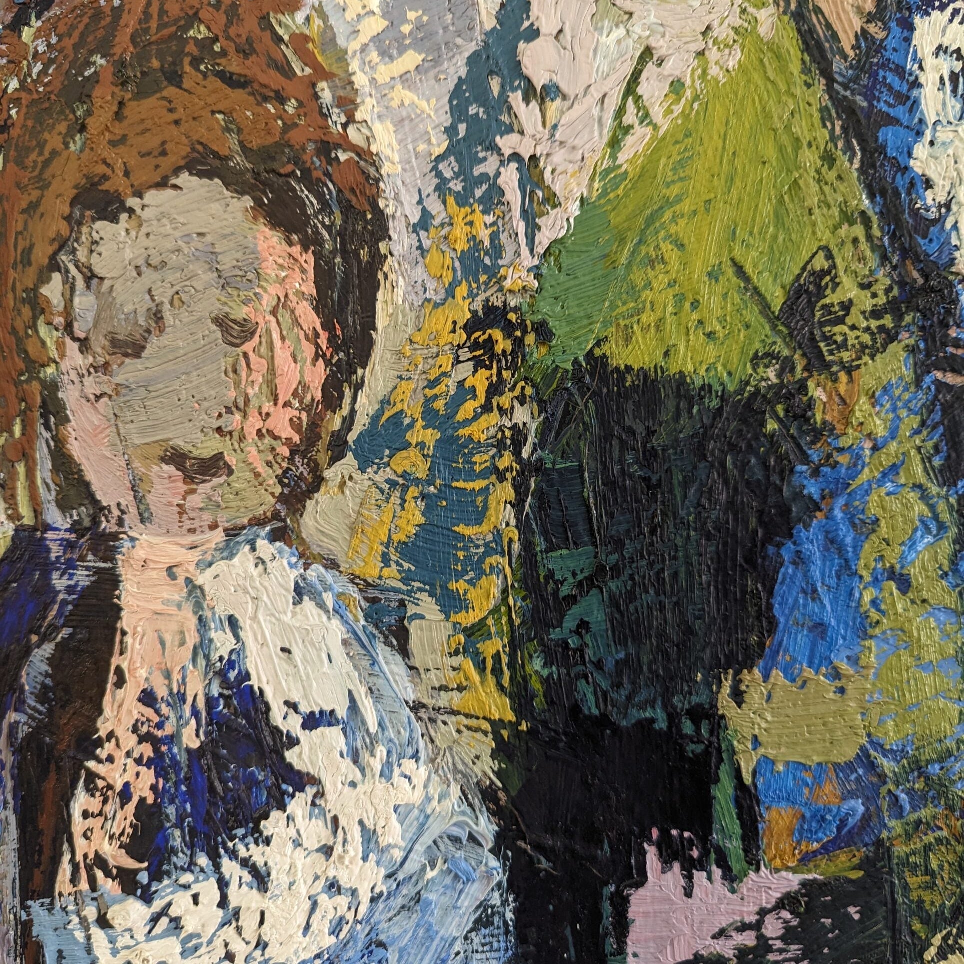 All at Once Oil Painting