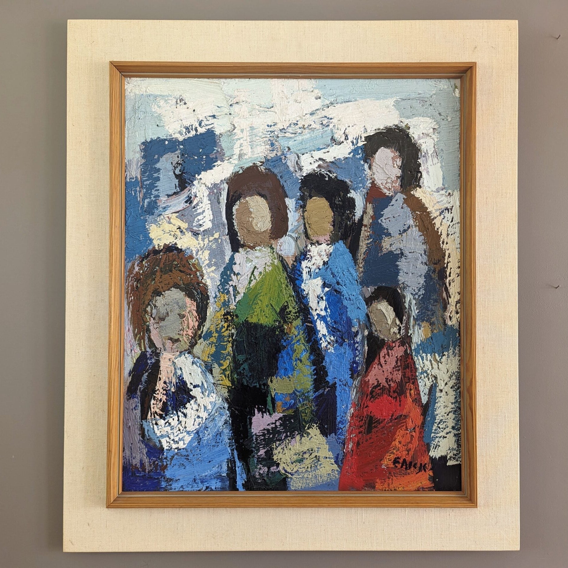 All at Once Oil Painting