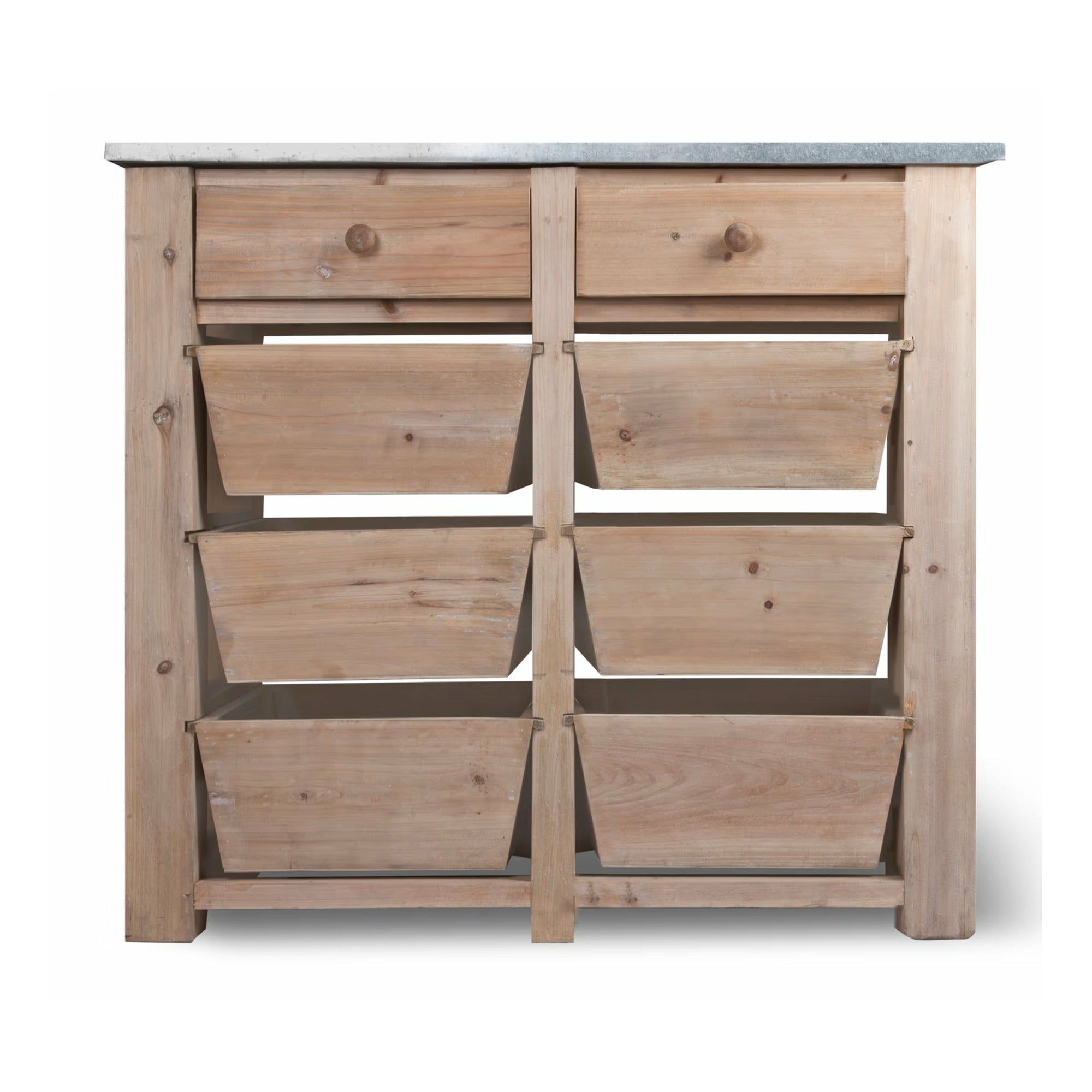 Aldsworth Storage Unit 8 Drawer Natural