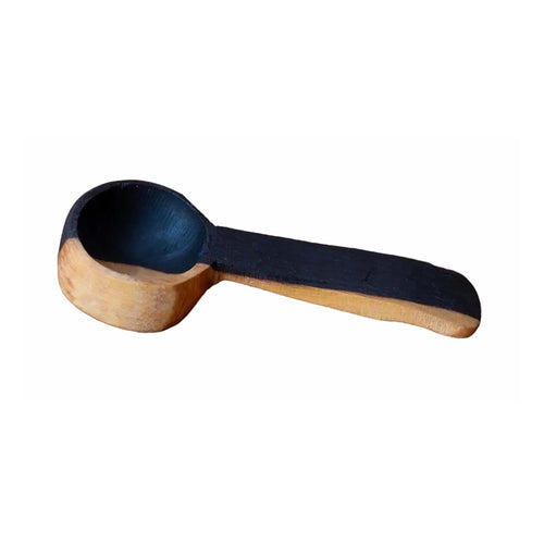 African Blackwood Flat Base Coffee Spoon